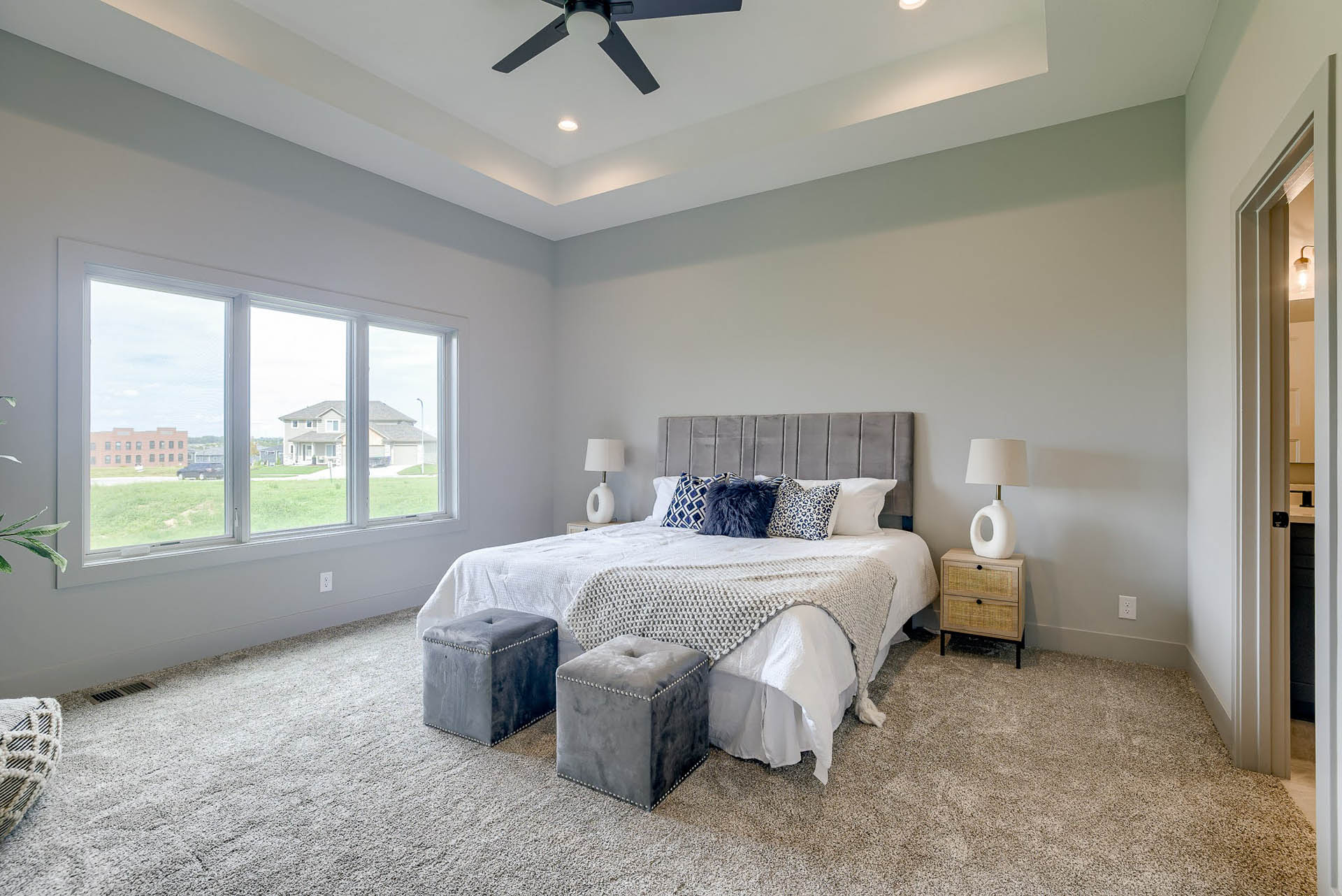 Primary bedroom | Coventry Ridge II | Kimberly Cahoy Design